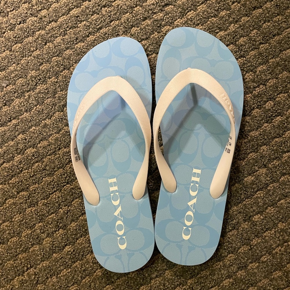 ALMOST NEW COACH FLIP FLOP EU 39.5